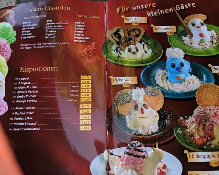 Italienisches Eiscafe bei Samanda